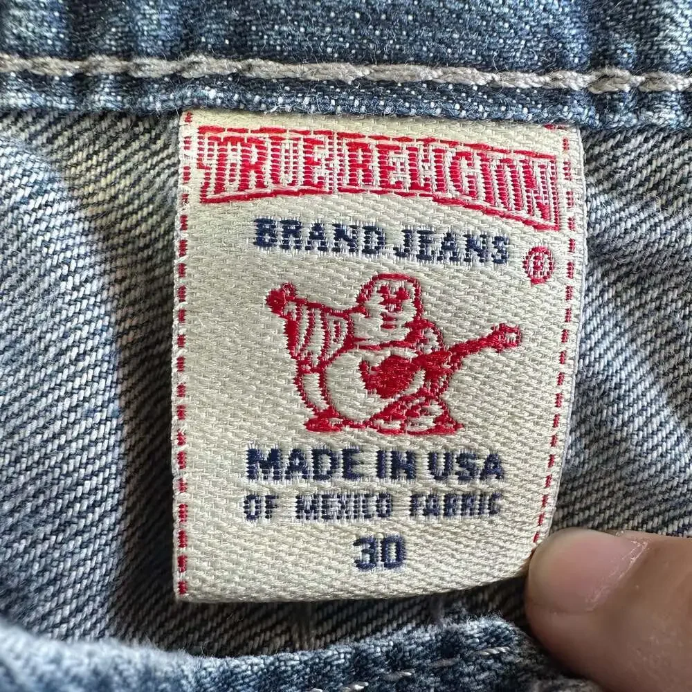 True Religion Ricky Section Men's Denim Jeans Blue Size 30